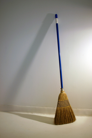 Sell your home -broom with shadow